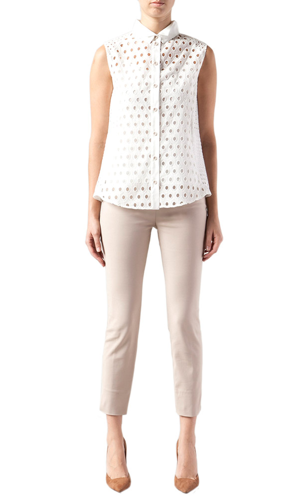eyelet blouse View 2